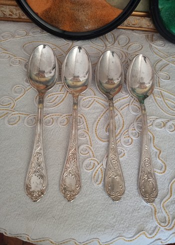 Desenli 4 Parça Tatlı Kaşığı - Görsel 3