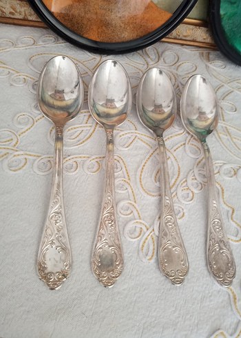 Desenli 4 Parça Tatlı Kaşığı - Görsel 2