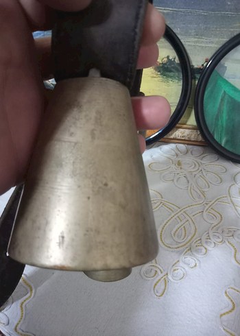 Çan pirinç antika - Görsel 6