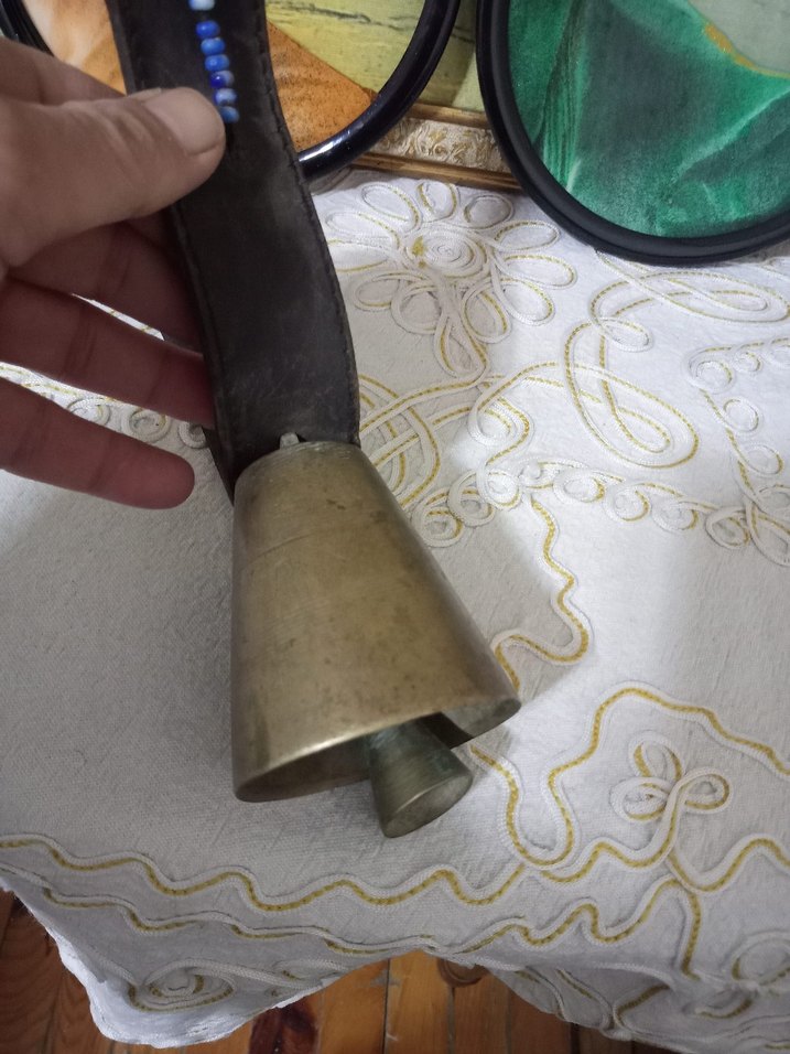 Çan pirinç antika - Görsel 2