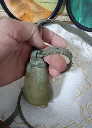 Çan pirinç antika - Görsel 3