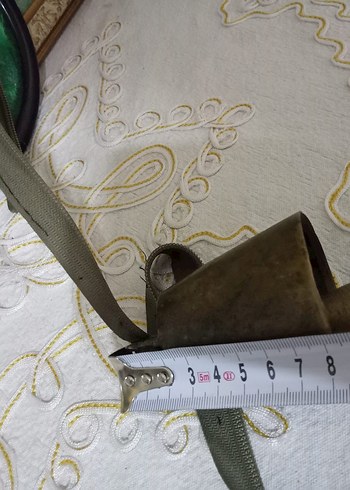 Çan pirinç antika - Görsel 6