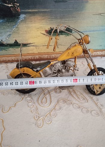 Beden sarı Renk Sarı Parlak Motosiklet .Modeli metal ürün