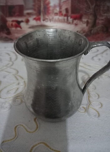Bakır bardak antika