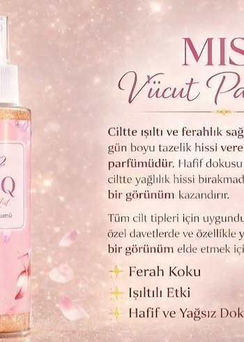 MISQ Kadın Vücut Parfümü - Görsel 2