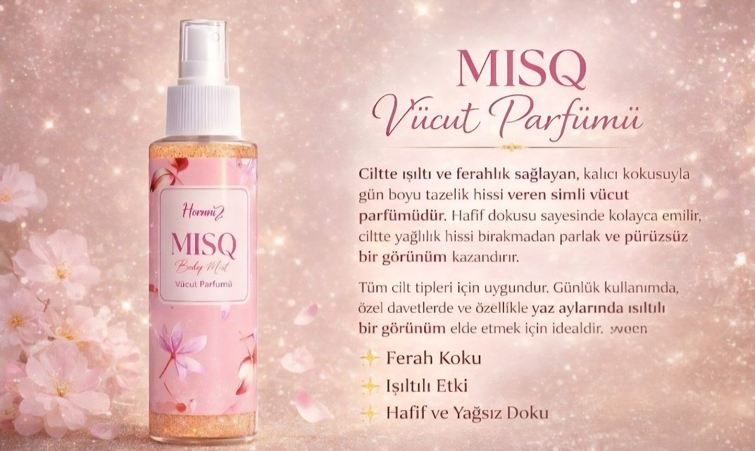 MISQ Kadın Vücut Parfümü - Görsel 2