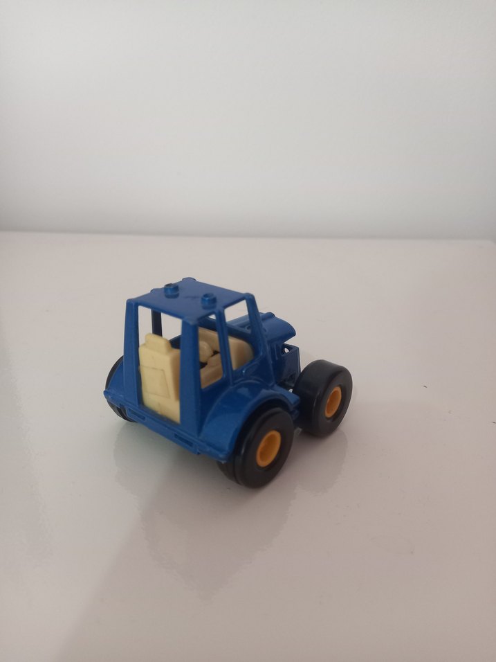 Mavi Mini Oyuncak Traktör - Görsel 2