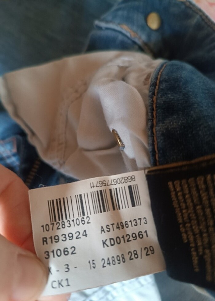 Mavi pantalon  - Görsel 4