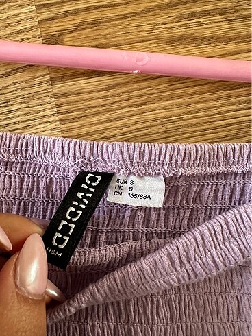 s Beden H&m crop uzun kol bluz