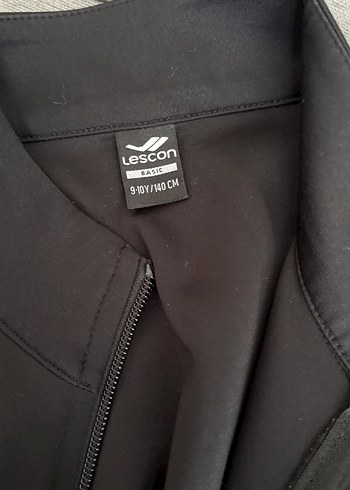 Siyah Fermuarlı Çocuk Eşofman Takımı - Görsel 4