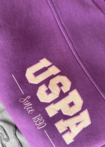 Kızlar için Mor Rahat Kesim eşofman takımı - Görsel 6