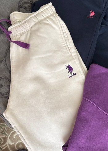 Kızlar için Mor Rahat Kesim eşofman takımı - Görsel 2