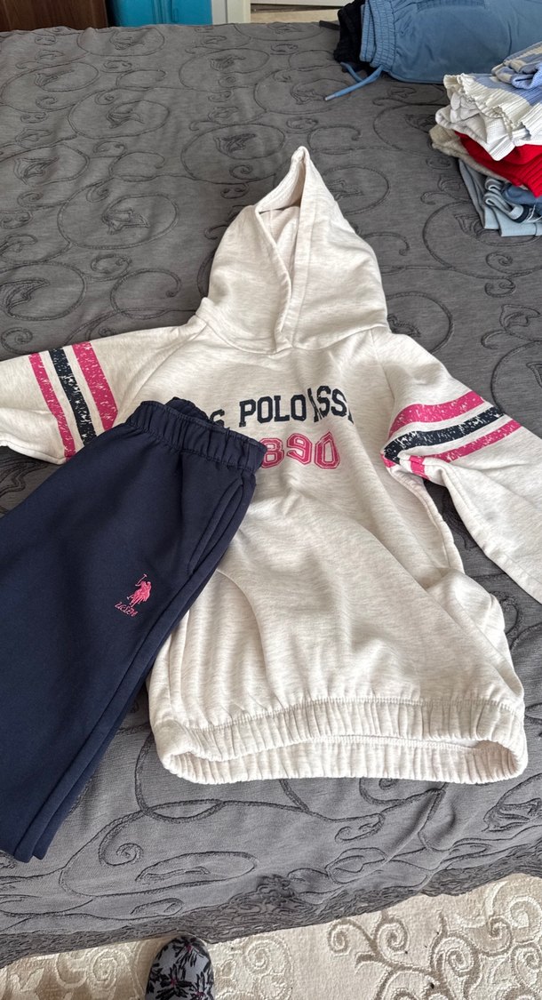 KIZ ÇOCUK USPA EŞOFMAN TAKIMI - Görsel 5