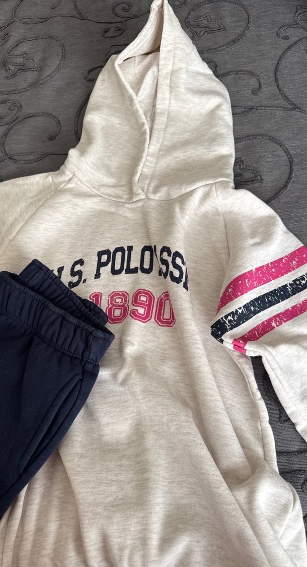 KIZ ÇOCUK USPA EŞOFMAN TAKIMI - Görsel 2