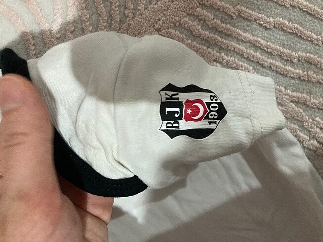 3 Ay Beden beyaz Renk Beşiktaş zıbın