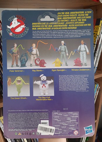 The Real Ghostbusters Egon Spengler Figürü Vintage Retro