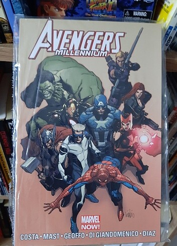 Marvel avengers millenium çizgi roman comic book