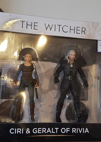 Beden Renk The Witcher Geralt ve Ciri Aksiyon Figür Seti