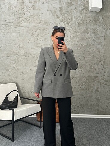 Oversize blazer ceket