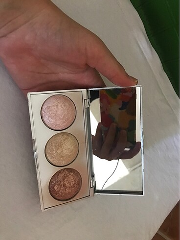 Golden Rose üçlü highlighter paleti