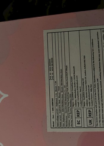 Pembe Pastel Klavye Mouse - Görsel 2