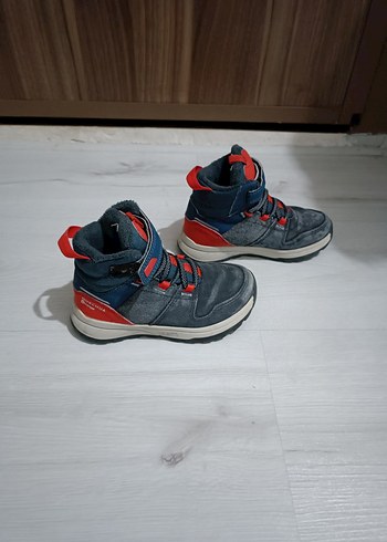 Gri Erkek Çocuk Cırt Cırtlı Bot - Görsel 2