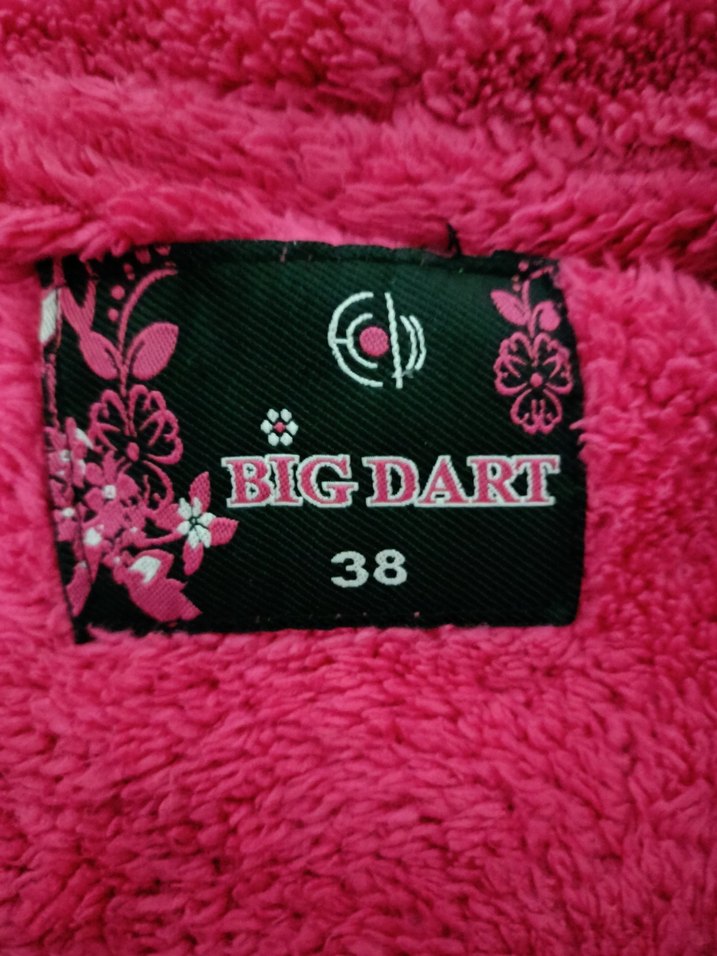 Nakışlı, Kürklü, Kapüşonlu Kadın Mont - Görsel 3