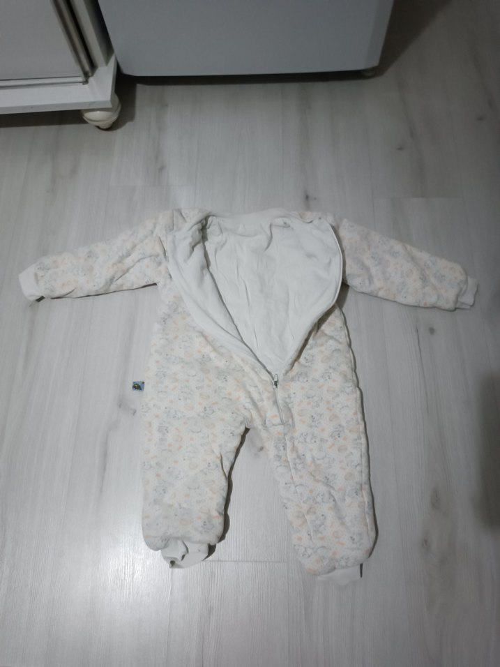 Gri Bebek Uyku Tulumu - Görsel 2