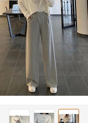 Vatkalı plazzo pantolon muadili