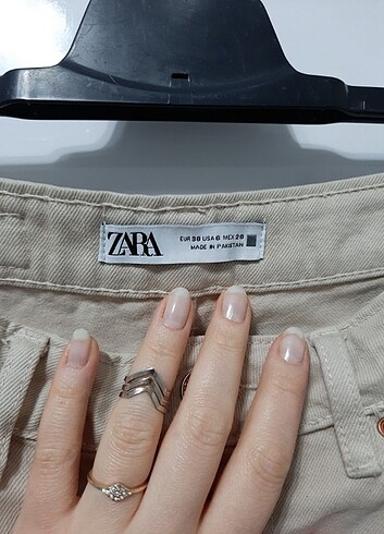 Zara ORİJİNAL ZARA CAMEL DENİM PANTOLON