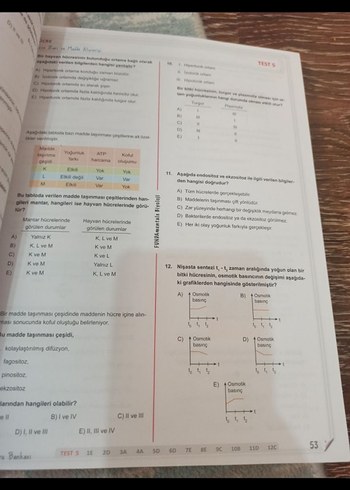 Fundamentals tyt biyoloji soru bankasi - Görsel 3