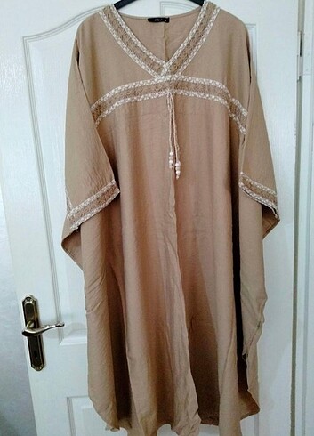 Keten abaya tunik