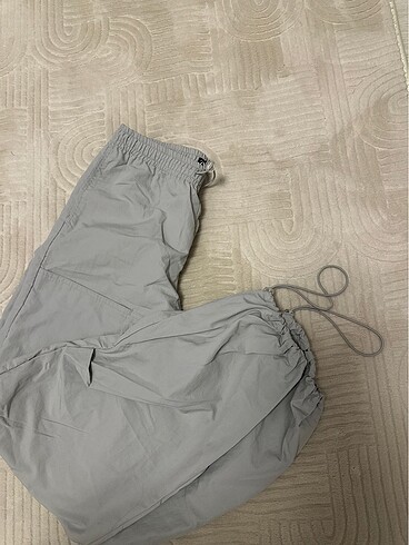 xs Beden Zara paraşüt kumaş kargo pantolon