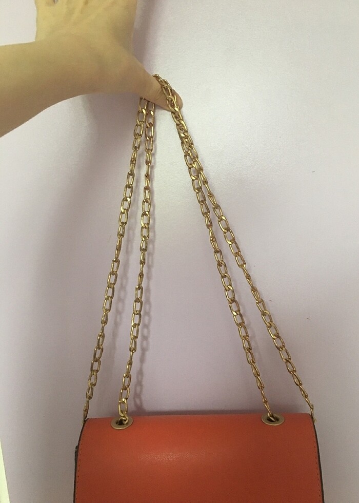 turuncu çanta - Görsel 3