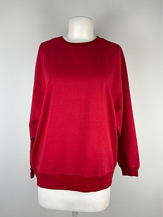 Bisiklet Yaka Sweatshirt