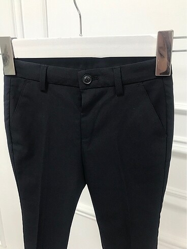 Zara Çocuk Lacivert Kumaş Pantolon