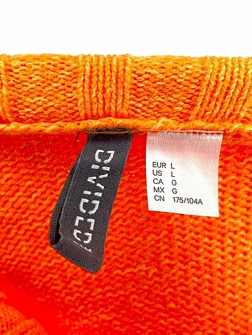 l Beden turuncu Renk H&M Kazak / Triko %70 İndirimli.