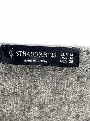m Beden gri Renk Stradivarius Kazak / Triko %70 İndirimli.