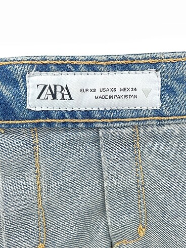 xs Beden mavi Renk Zara Mini Etek %70 İndirimli.