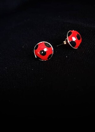  Beden Ladybug Küpe