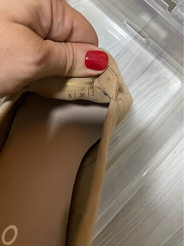 36 Beden camel Renk Loafer