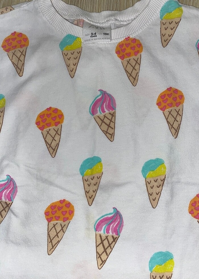 Zara çocuk tshirt - Görsel 3