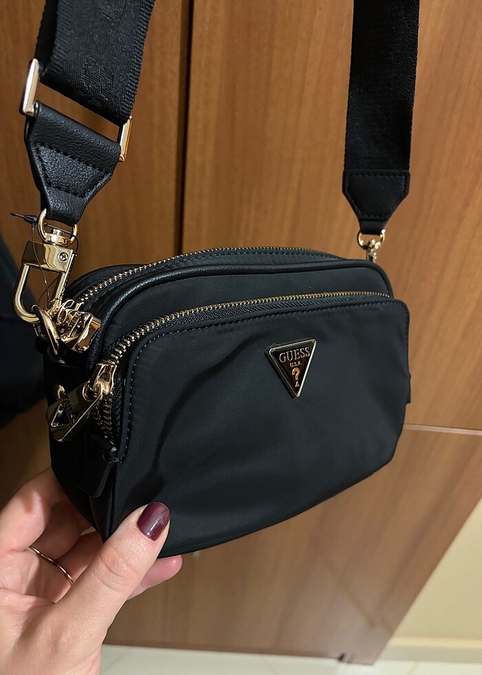 Guess Siyah Kadın Çanta - Görsel 4