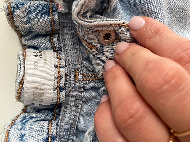 4 Yaş Beden Zara çocuk kot