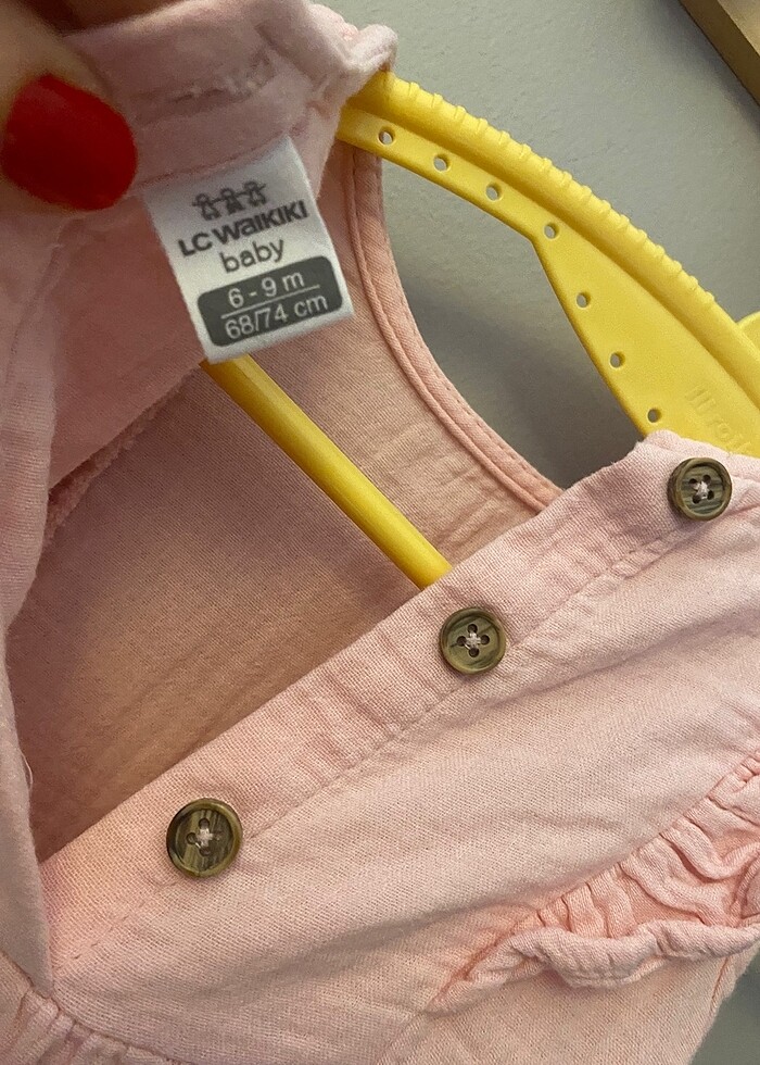 Bebek müslin tulum - Görsel 3