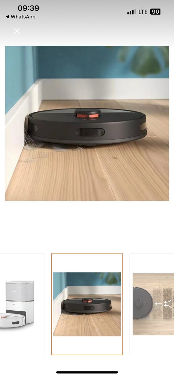 Philips Beyaz ve Gri Akıllı Robot Süpürge - Görsel 2