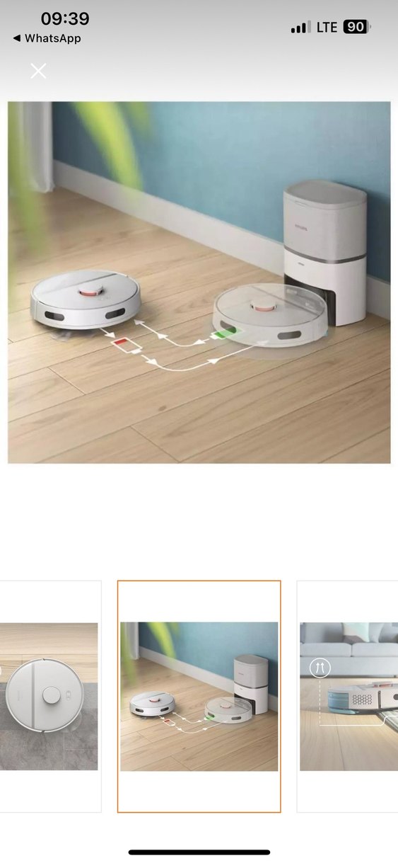 Philips Beyaz ve Gri Akıllı Robot Süpürge - Görsel 4