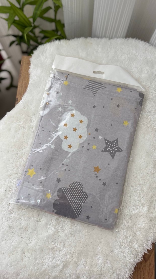 Gri Desenli Çocuk Uyku Örtüsü - Görsel 2