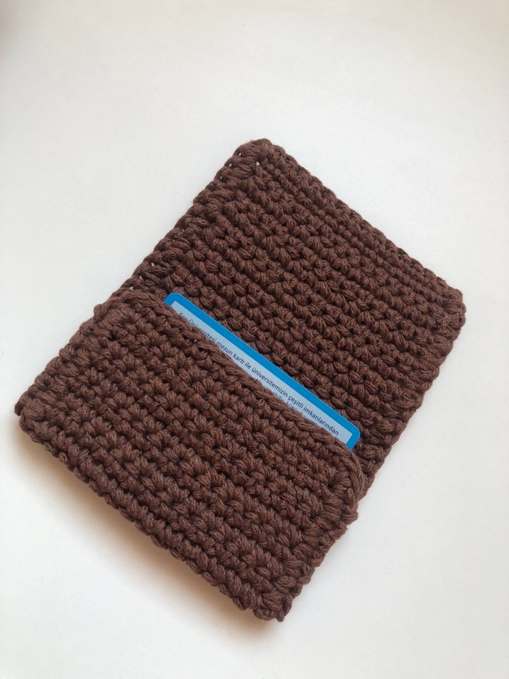 Örgü Kahverengi Kartlık - Görsel 2