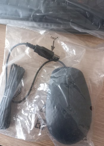 Kablolu Siyah Klavye ve Mouse Seti - Görsel 2